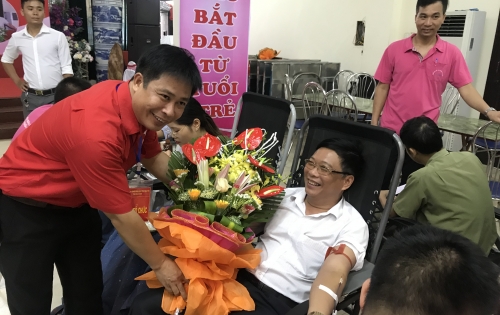 CB-CNV PVOIL Nam Định tích cực tham gia ngày hội “Những giọt máu hồng” 2019