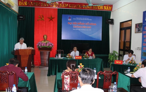 PVOIL Nam Định tổ chức Đại hội cổ đông thường niên 2018